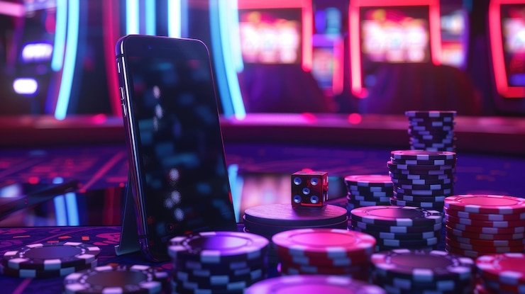 Meja dealer langsung nusa89 dengan kamera multi-sudut dan antarmuka pemain seluler